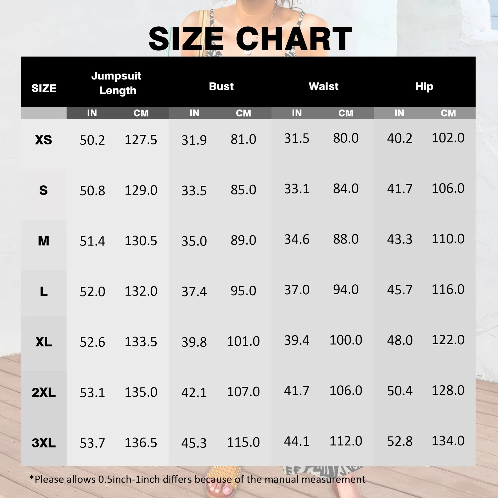 EQQZD Women's Grey Striped Spaghetti Strap Pocket Jumpsuit Polyester Straight-Leg Knee Beach Summer Bold