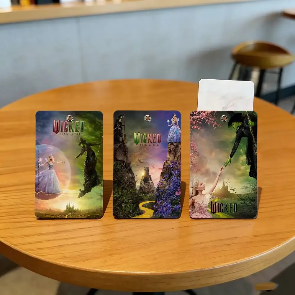 

W-WIck-Edest-S для хорошего фильма C-холст держатель для карт студенческий учетный бизнес для карты Pass ремни для кредитных карт брелок для ключей подарок