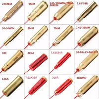 Red Gold Dot Laser Sight New Multi-model Red Shell Copper Outdoor Hunting Infrared Laser Calibrator Target Shotgun Accessories