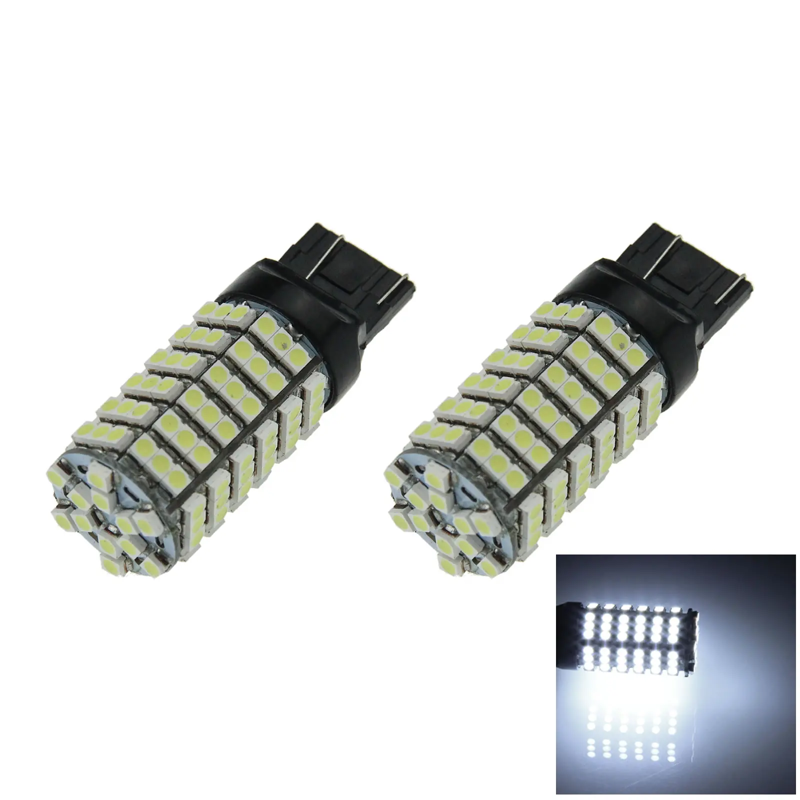 

2 шт., задняя лампа 7443 SMD 120 1210