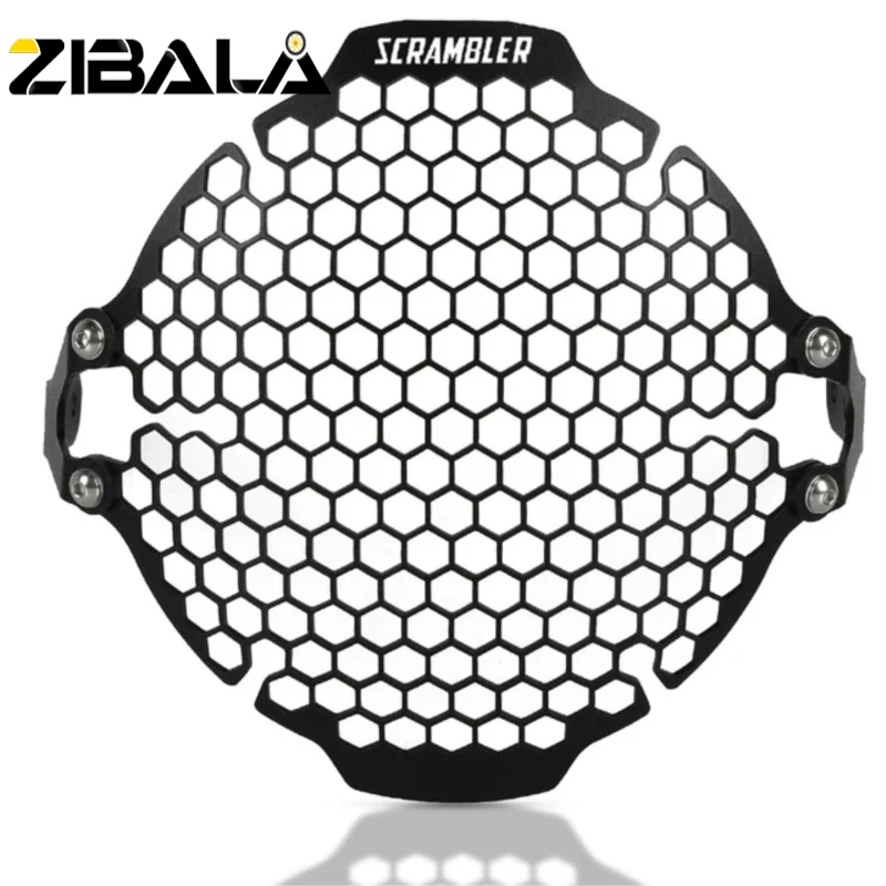 Testa della lampada della luce Griglia Scrambler 400 800 2015-2025 Faro Griglia di protezione per Ducati Scrambler Nightshift Scrambler Icon 2019-2022