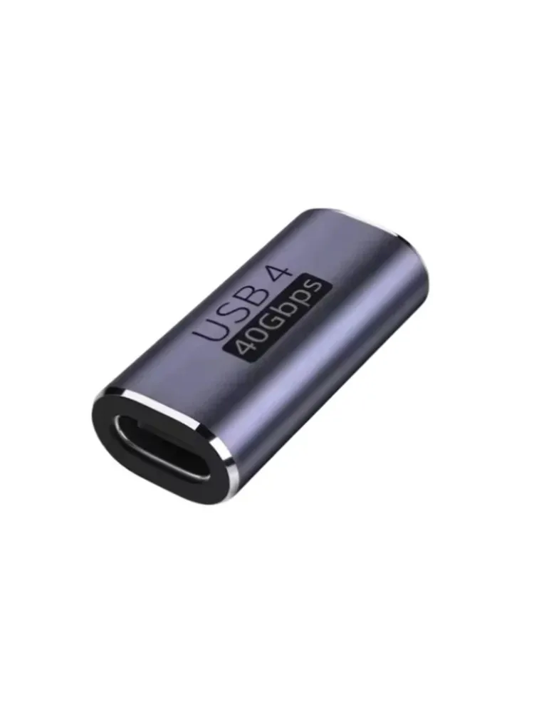 USB4 Typ-C-Adapter, 40 Gbit/s Hochgeschwindigkeits-Datenübertragung, 100 W schnelles Laden, kompatibel mit Thunderbolt HDMI-kompatiblen Geräten