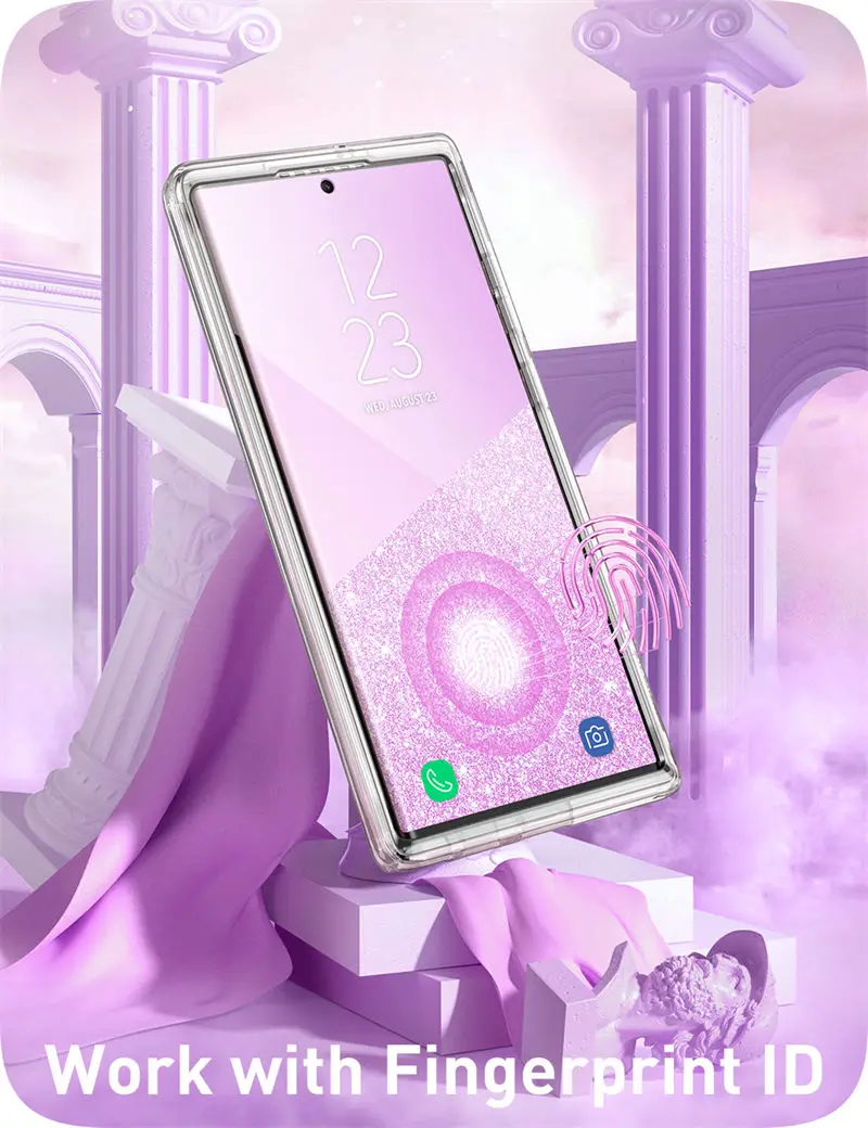 For Samsung Galaxy S23 Ultra Case 6.8“ (2023 Release) I-BLASON Cosmo Slim Stylish Protective Case with Built-in Screen Protector