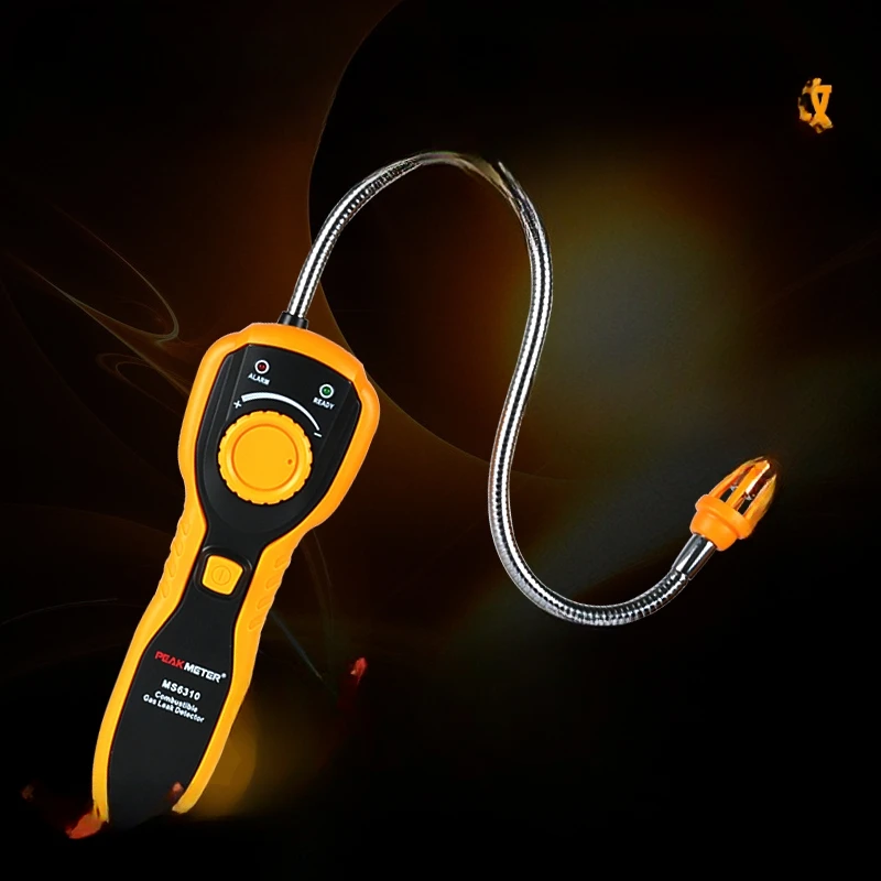 

PEAKMETER Huayi PM6310 Combustible Gas Leak Detector Natural Gas Leak Detector Gas Leak Detector