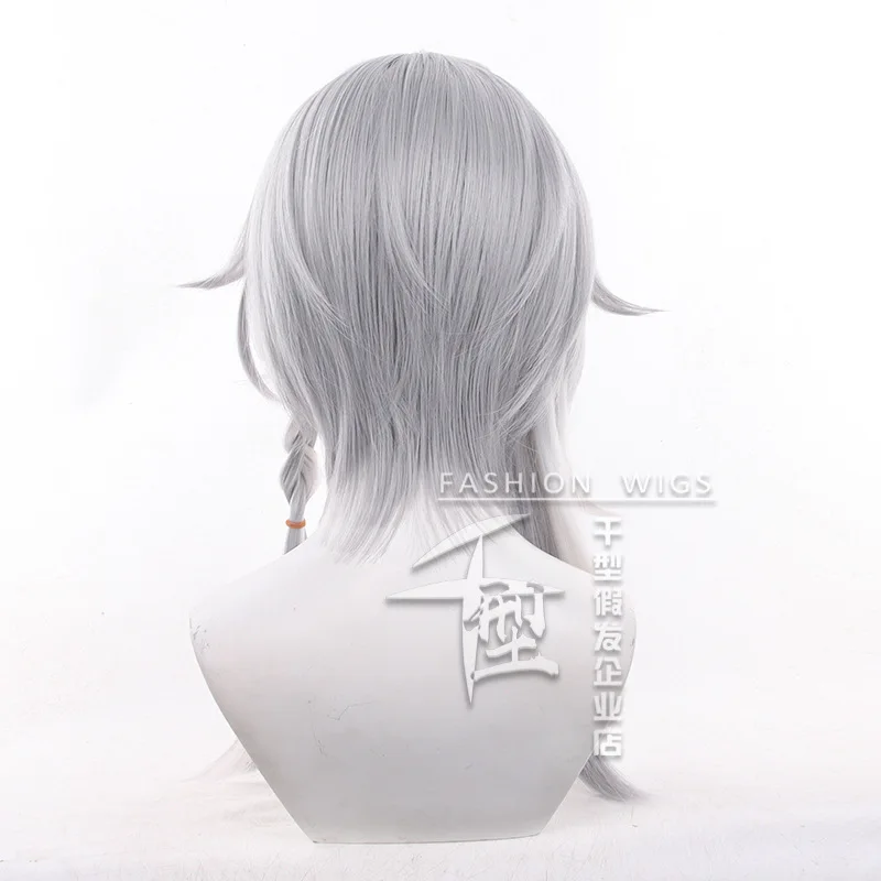 Cipher Pruik Vrouwen Game Honkai Star Rail Cipher Cosplay Pruiken Cifera 55 cm Lange Synthetisch Haar Halloween Party + pruik Cap