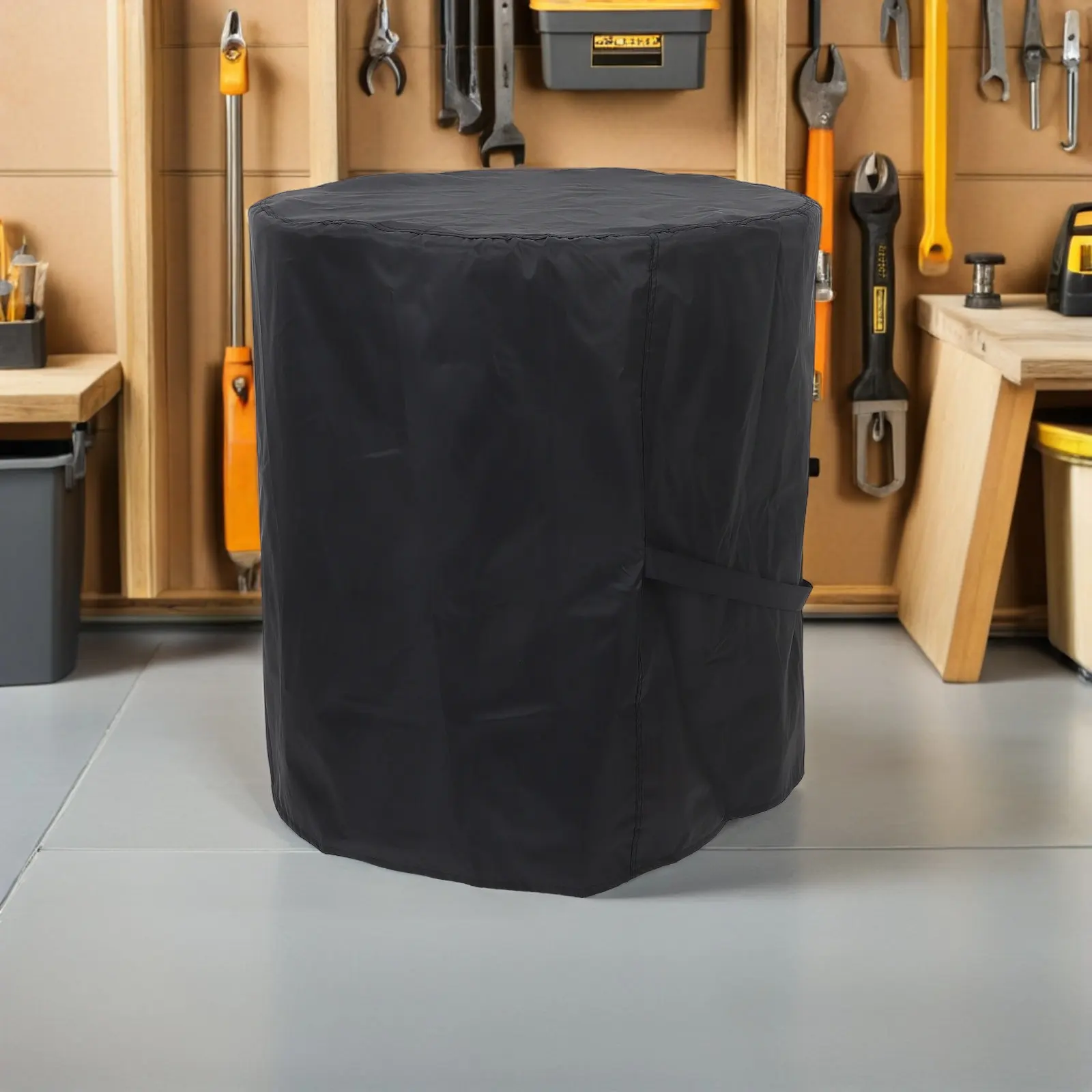 3Pcs Waterproof Drum Cover Water Bucket Protective Cover 210D Oxford Cloth 37.3x25.5inch Adjustable Drawstring Outdoor Rain Snow
