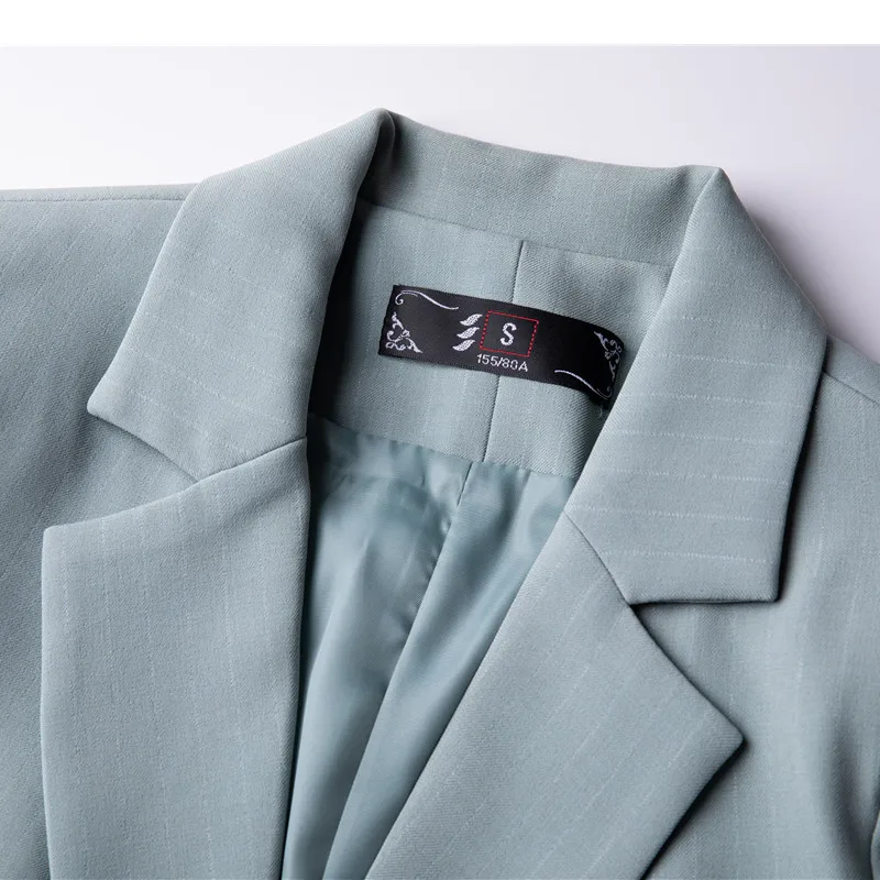 Naviu 春 2025 高品質の女性のブレザーオフィストップ長袖制服ジャケットプロの環境に