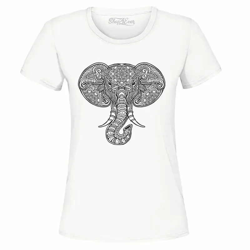 

Elephant Mandela Women's T-Shirt Elephant Lover Save The Elephants Shirts