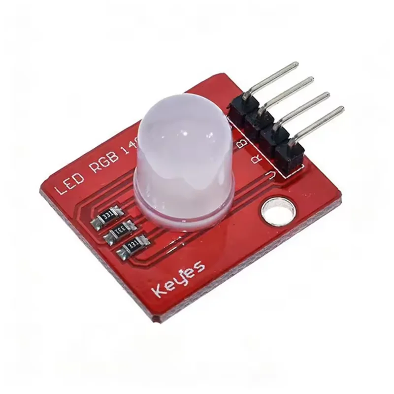 1-5PCS 10mm Full Color RGB LED Module140C5 Electronic Building Blocks for Arduinos DIY Starter Kit RGB full-color LED module