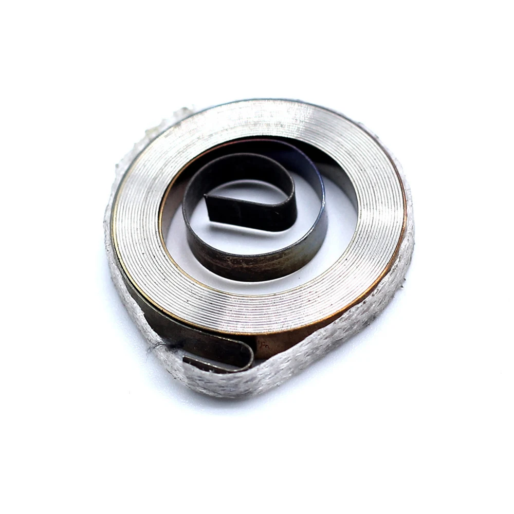 Custom bimetal bistable ribbon flat torsion spiral cable constant torque coil clock spring 0.25x3.5x25x1100mm