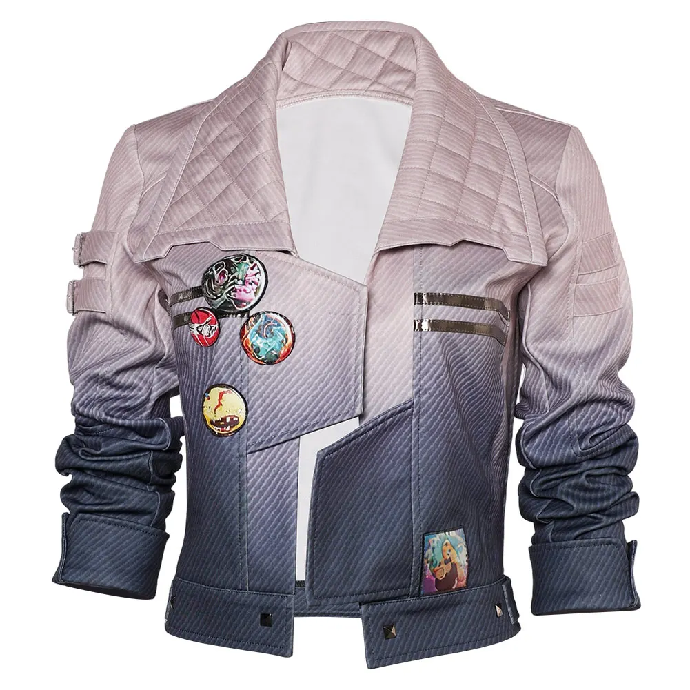 Game 2077 Songbird Cosplay Jacket Fantasia Costume Disguise for Adult Women Coat Casual Jacket Outfits Halloween Carnival Suit