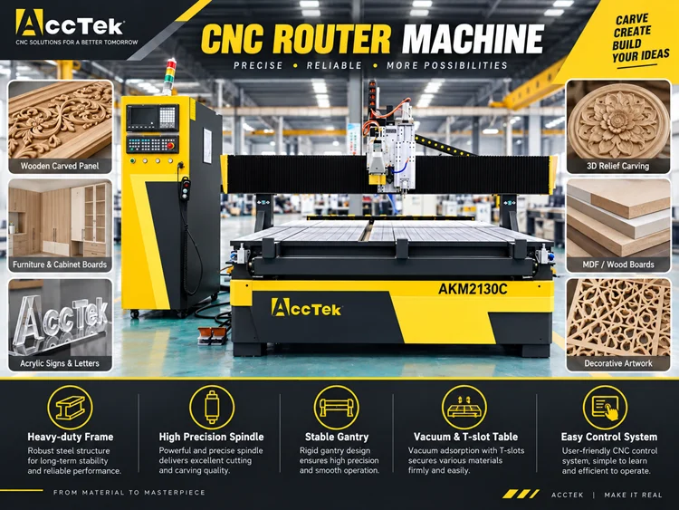 Automatic Tool Changer CNC Router Machine ATC Woodworking CNC Engraving Router for Furniture Cabinet Door Wood Cutting