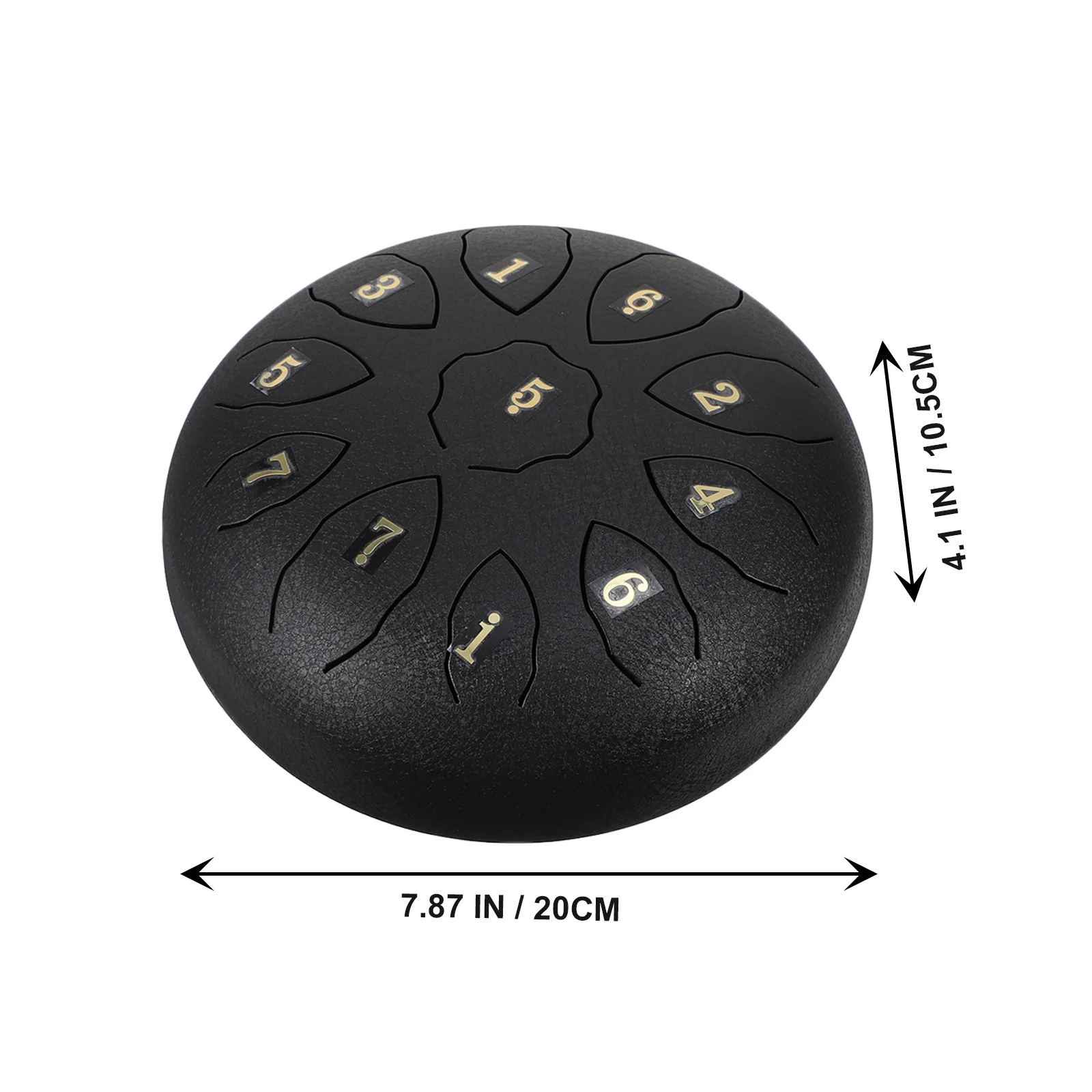 

1 Set Steel Tongue Drum Ethereal Percussion Instrument With Accessories High-Quality Craftsmanship Thickened Body Stable Sound
