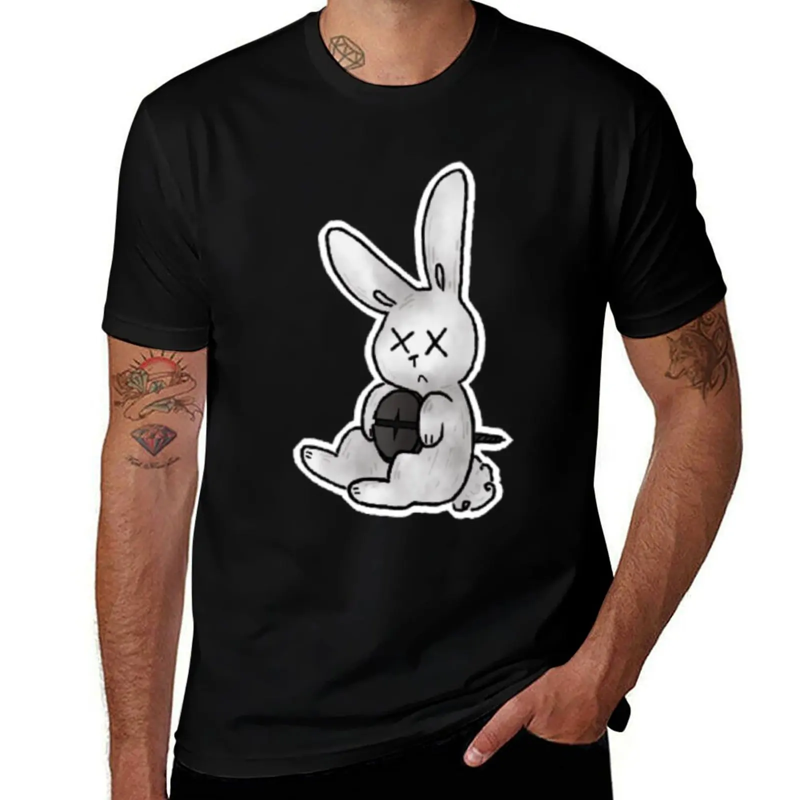 

nailbunny T-Shirt t shirts for man pack white t shirt man plain funny t shirts cotton T-Shirt