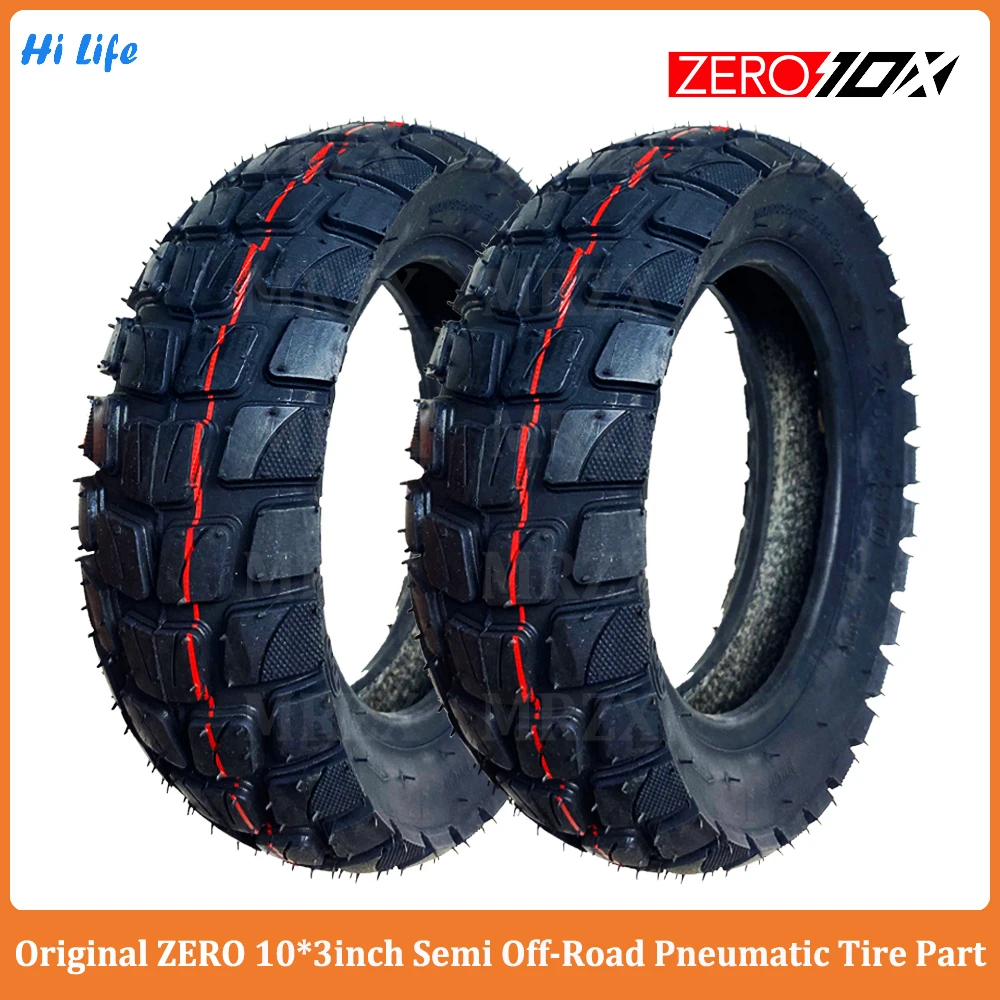 10*3inch Semi Off-Road Pneumatic Tire Suit for Kaabo Mantis10 Kaabo Wolf WarriorX Zero10X Blade10 Inokim OX OXO Electric Scooter