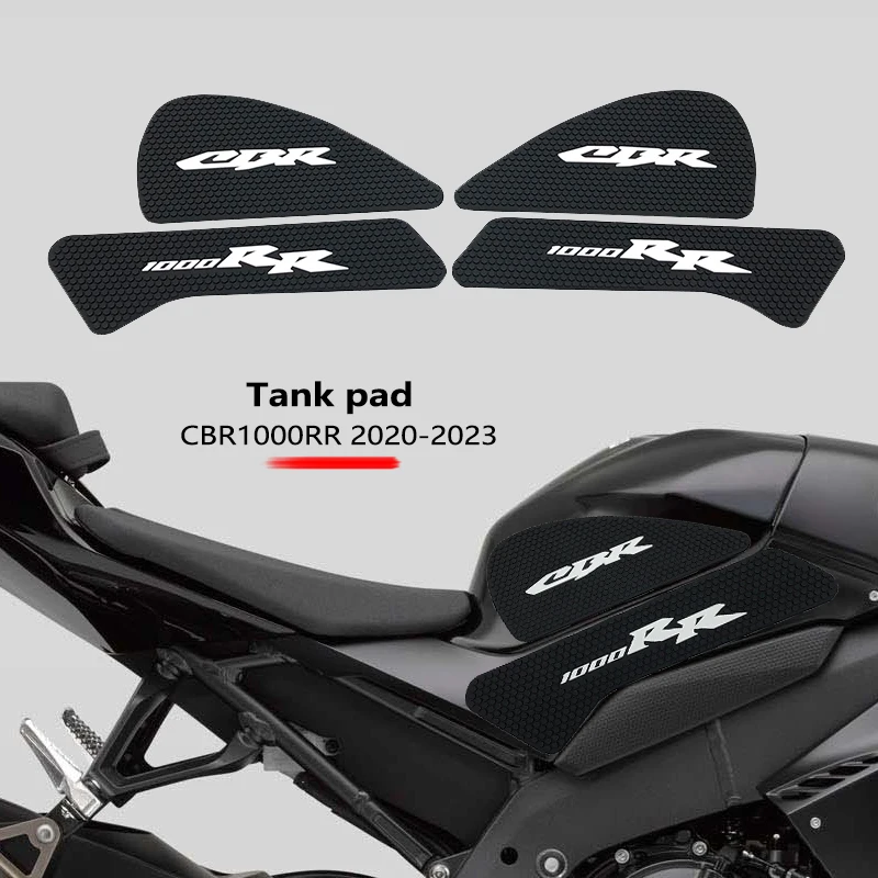 

Для HONDA CBR1000RR CBR 1000RR CBR1000 RR 2020-2023 мотоциклетная накладка на бак противоскользящая Наклейка на бок Мотоцикла защитная резина
