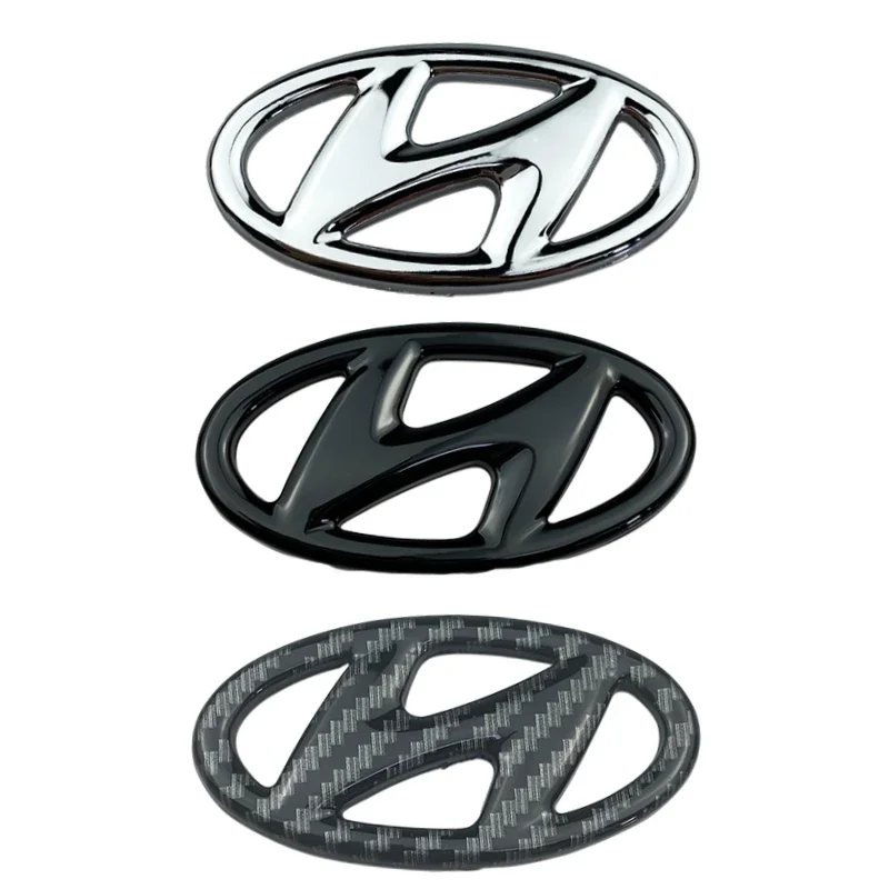 Наклейка на переднюю крышку багажника автомобиля, эмблема для Hyundai Venue Kona Veloster Elantra I30 I10 I40 I20 Getz Tucson Ioniq, аксессуары