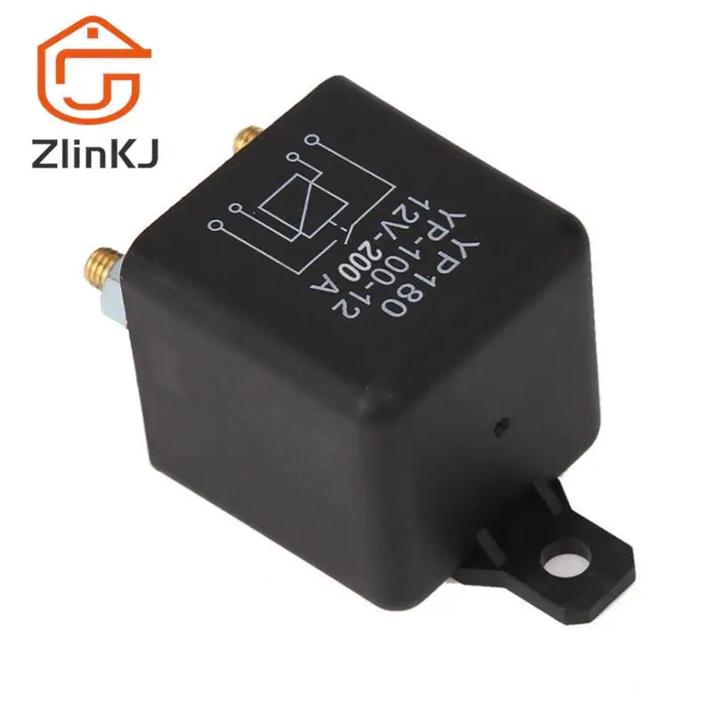 뜨거운 판매 12V DC 200A 높은 전원 자동차 릴레이 트럭 모터 연속 유형 자동차 스위치