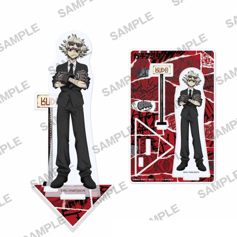 GACHIAKUTA ANIME Rudo Engine Zanka Nijiku Acrylic Figure Stand Model Cosplay Toy Birthday Gift Ornament Keychain