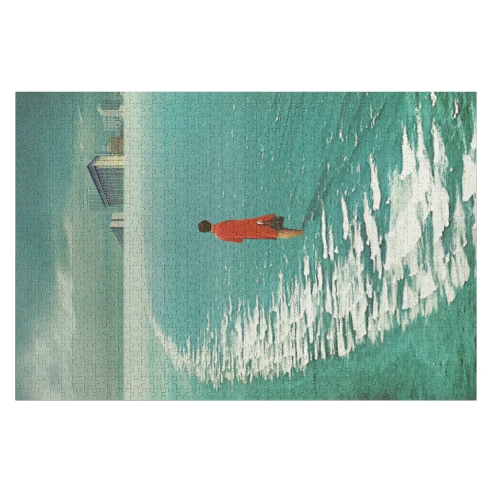 Waiting For The Cities To Fade Out Jigsaw Puzzle Wooden Adults Wooden Animal Personalized Puzzle