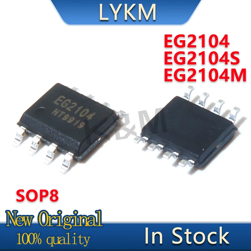 20/Piece New Original EG2104 EG2104S  EG2104M SOP8 Mosfet driver chip In Stock
