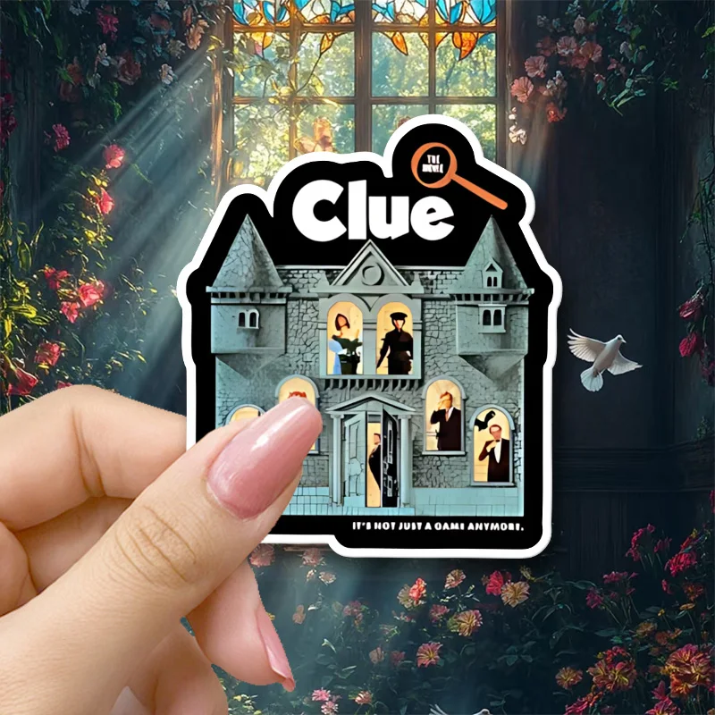 Autocollants en vinyle Castle Clue Movie, autocollants pour ordinateurs portables, bouteilles d'eau, téléphones, voitures, camions, fourgonnettes, SUV, motos