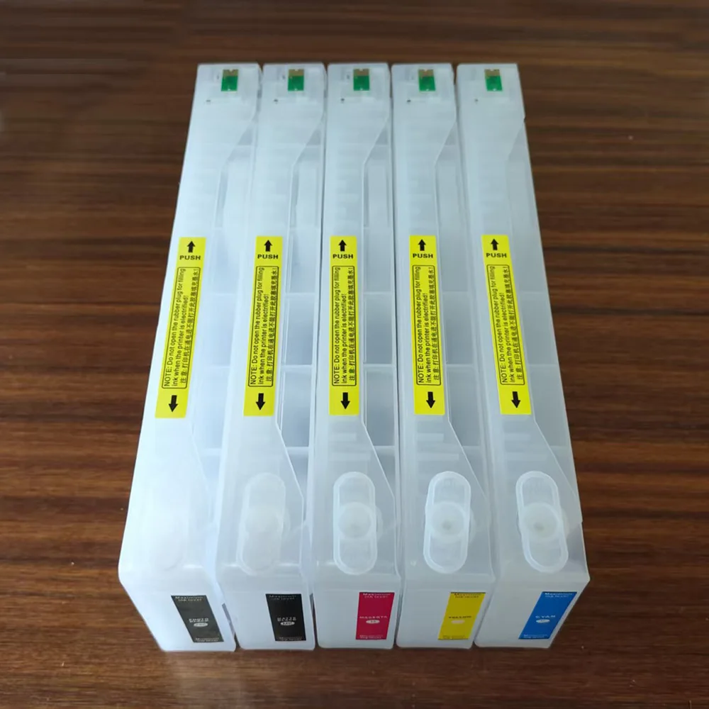 Cartucho de tinta de repuesto T6361-T6364 T6368, 5 colores, 700ML, con Chip reiniciable para impresora Epson Stylus Pro 7700 9700 7710 9710