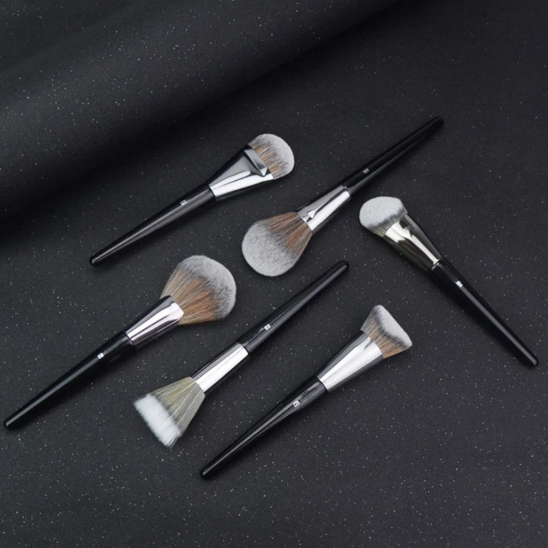 Pinceaux de maquillage professionnels pour le visage, outil de beauté cosmétique, fond de teint, contour, correcteur, brosse pour les yeux, haute qualité, 1 pièce