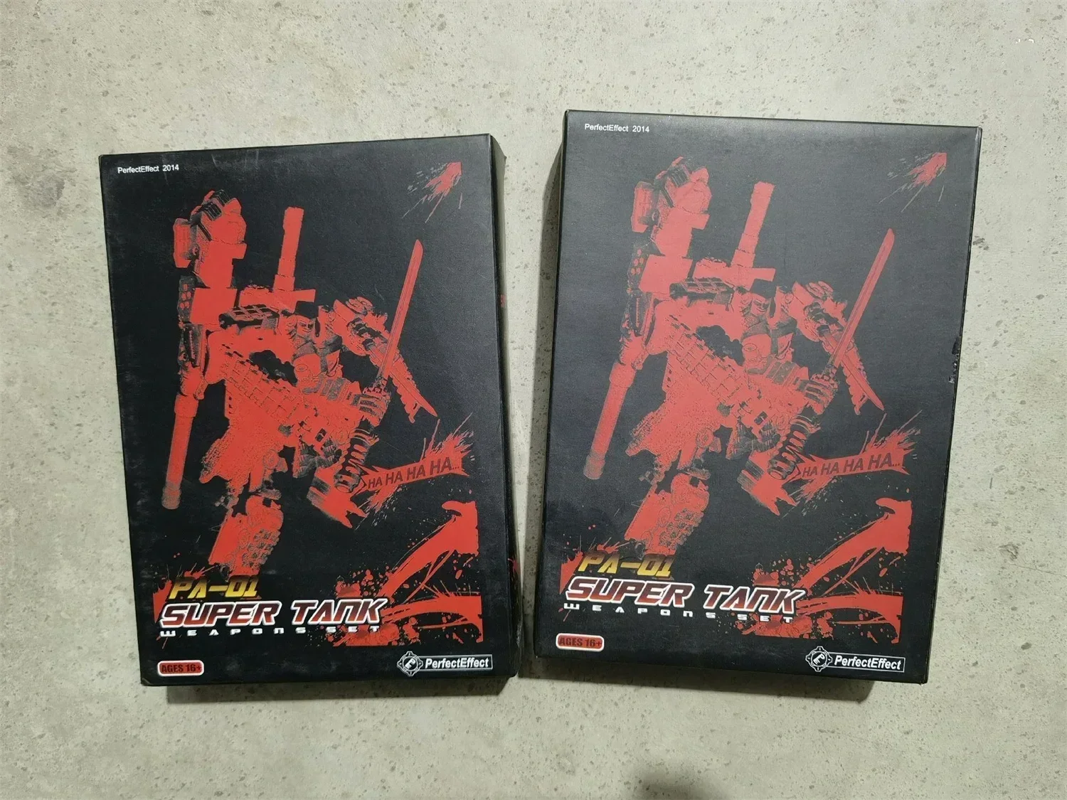 

In Stock PA-01 PE PA01 Upgrade Kit Super Tank Weapon Set Perfect Effect Accessories