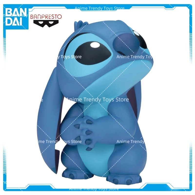 

In Stock Original BANDAI BANPRESTO Action Figurine Stitch SOFVIMATES Anime Figure Toys Model Collection Gift WY