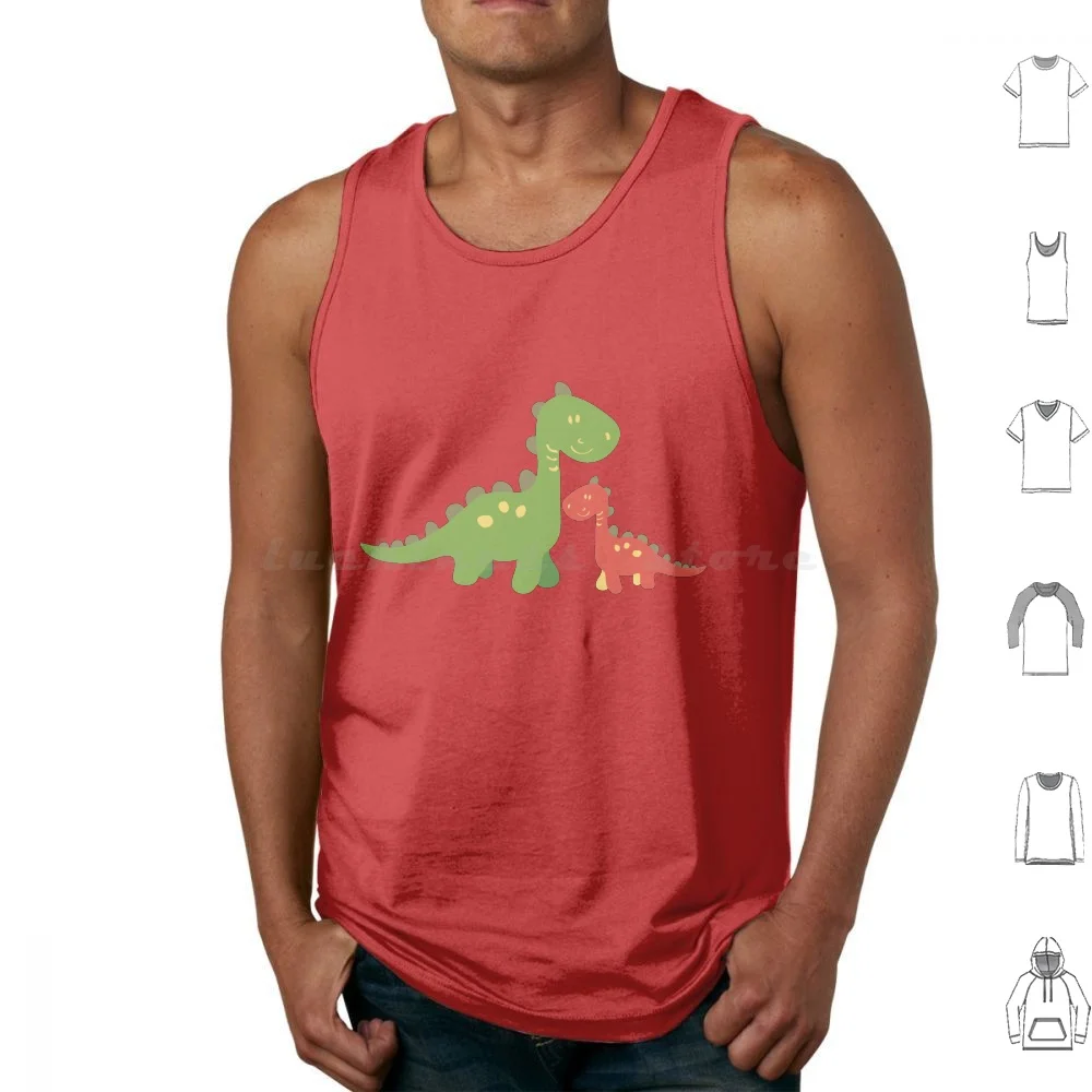 Dinosaur Tank Tops Print Cotton Dinosaur Dino Funny T Rex Cute Dinosaurs Kids Animal Cool Tyrannosaurus Prehistoric