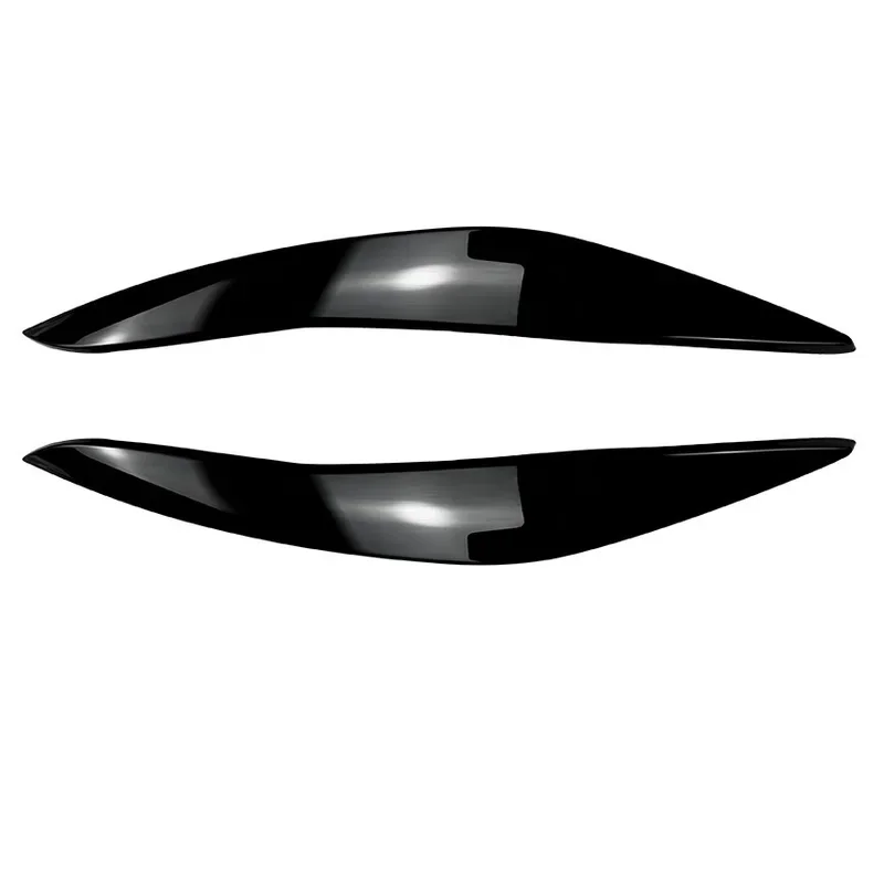 

Front headlight eyelids eyebrows headlamp eye lid cover trim sticker for BMW 5 Series F10 F11 2011-2014 car accessories