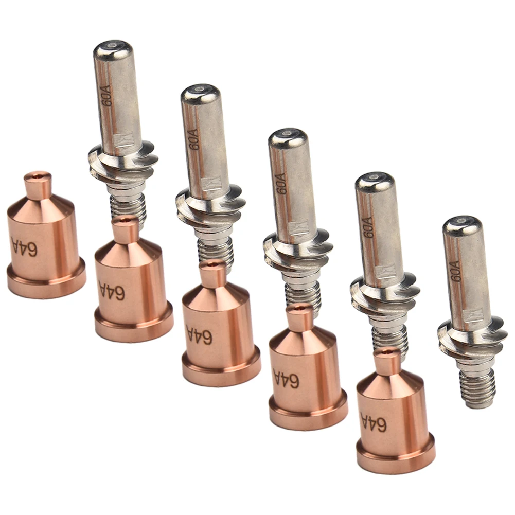 for plasma Cutting Electrodes Nozzle for plasma Cutter for plasma Cutting Machine KP2845-1 Tips LC105 for plasma Kit Practical