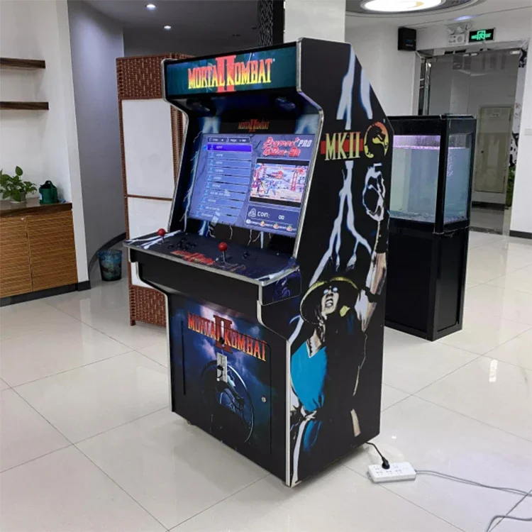 Guangzhou games factory 32'LCD arcade video game fighting machine for sale