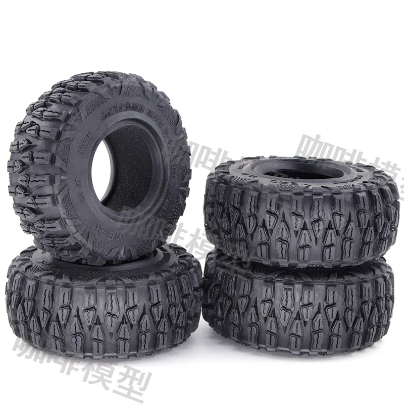 1.9 2.2 inch RC climbing car 1/10 rubber tires skin For SCX10 Easy to control TRX4