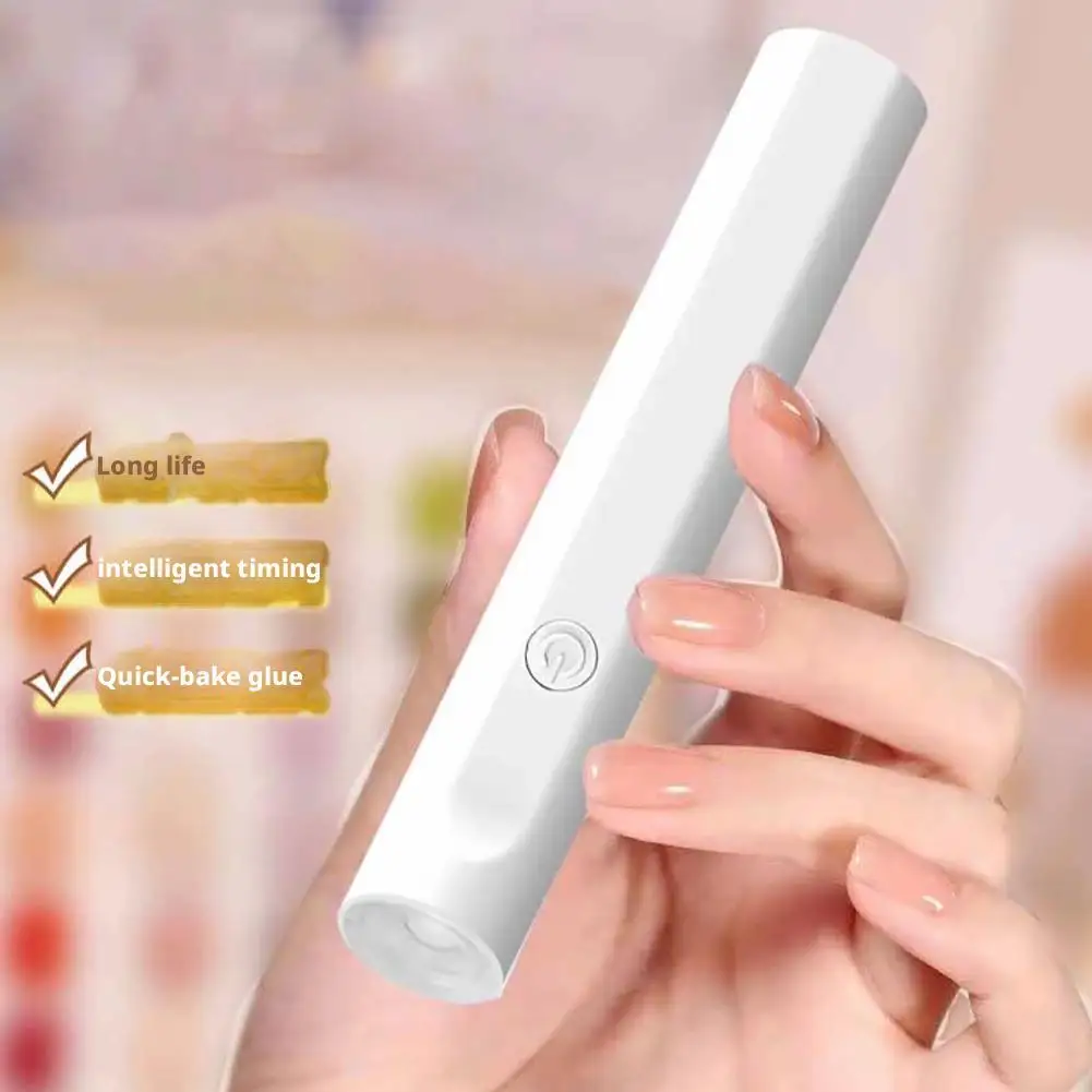 Practical Mini Nail Dryer UV Led Lamp for Fast Gel Nail Drying Professional Handheld Manicure Light Machine Nail Art Tools