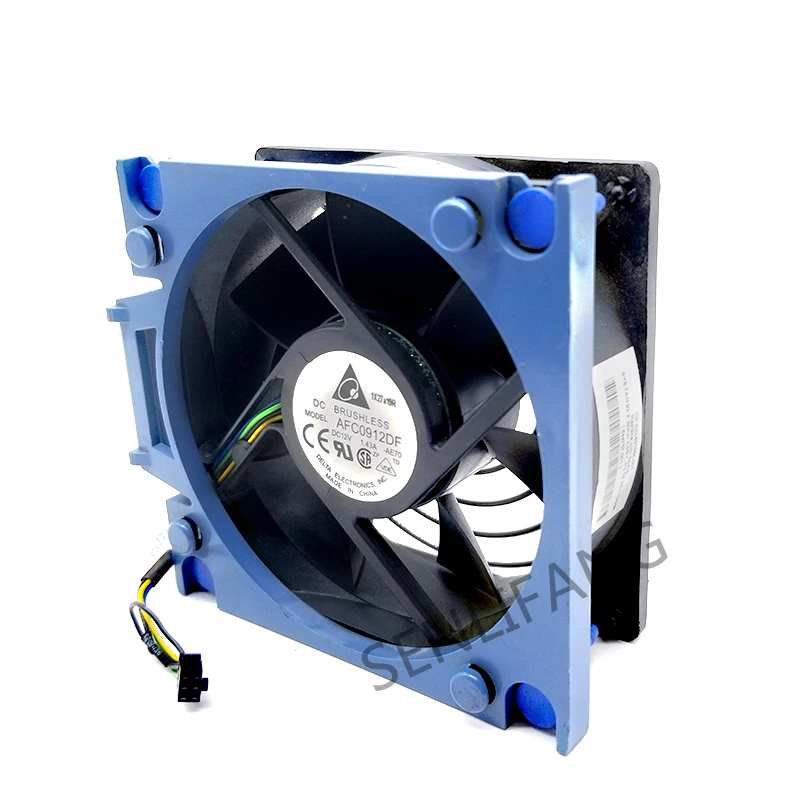 For ML110 G7 FAN 80x38mm ASSY 4U G7 Mini tower 631568-001 644757-001 644758-001 PFB0812GHE-AG77 12V 1.02A 8CM Cooling Used