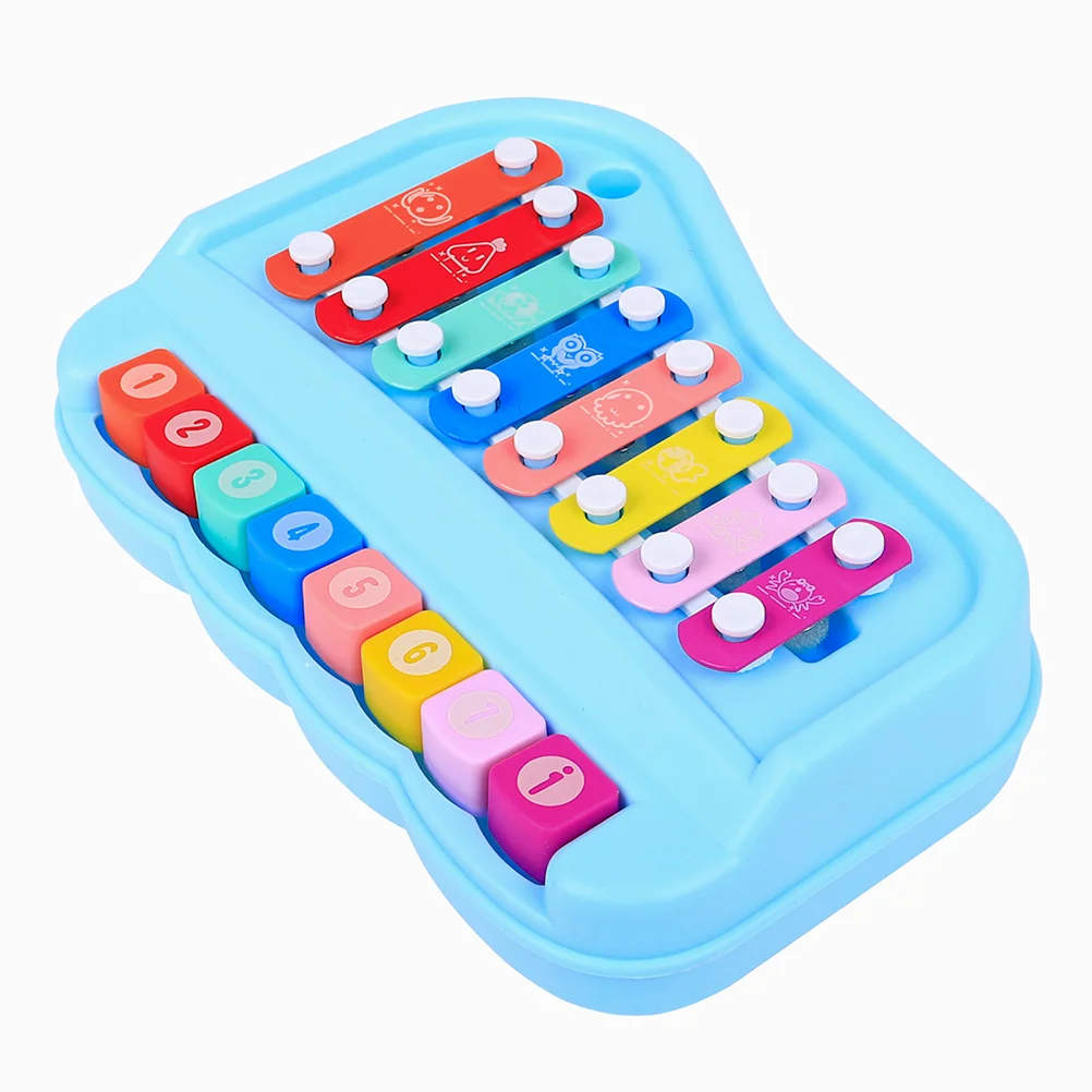

Hand Knocking Piano Toy Kids Percussion Musical Instruments Smooth Surface Educational Plaything Early Learning Stainless Steel