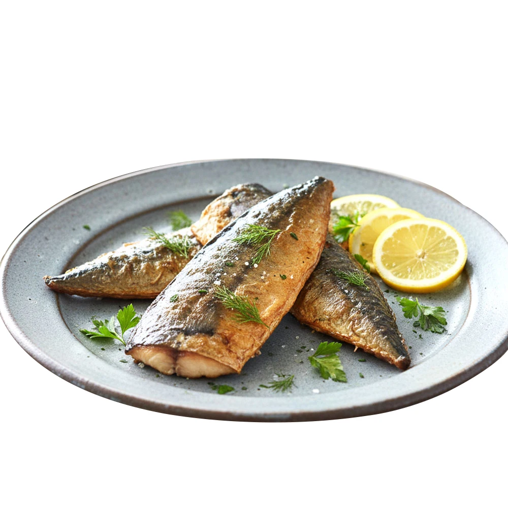 الماكريل النرويجي المُجهزة كبير (تقريبًا. 140 جرام) 1 كيلو 7 عبوات