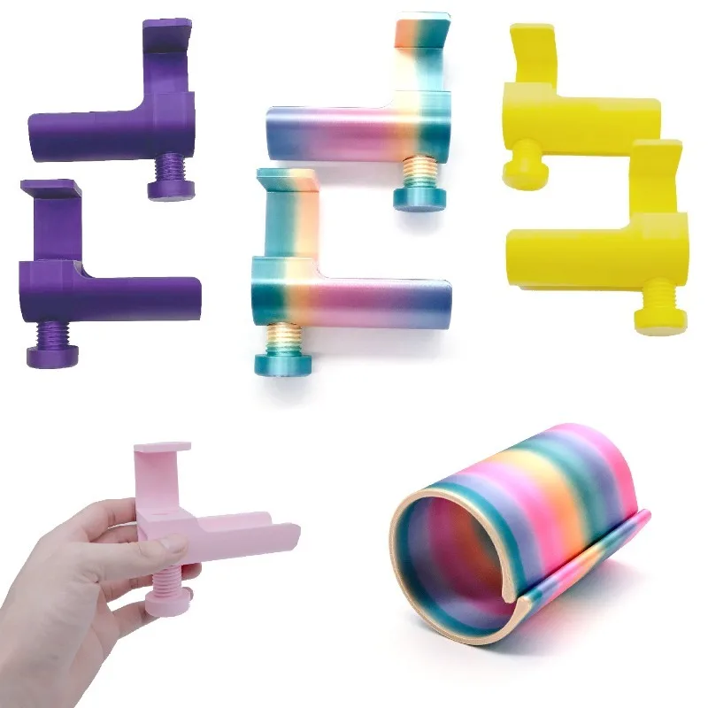 

Diamond Painting Canvas Holder Tool - Scroll Clamp & Roller Set, Prevents Shifting, Suitable for 4cm Thick Tables