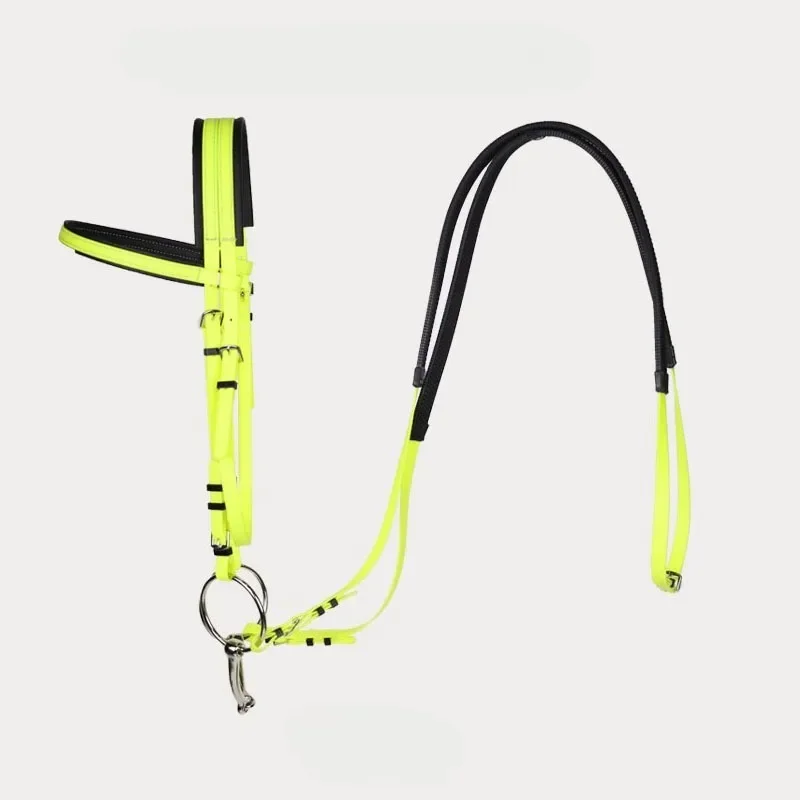 l-size-waterproof-pvc-endurance-bridle-reins-adjustable-horse-tack-fit-135cm-horse
