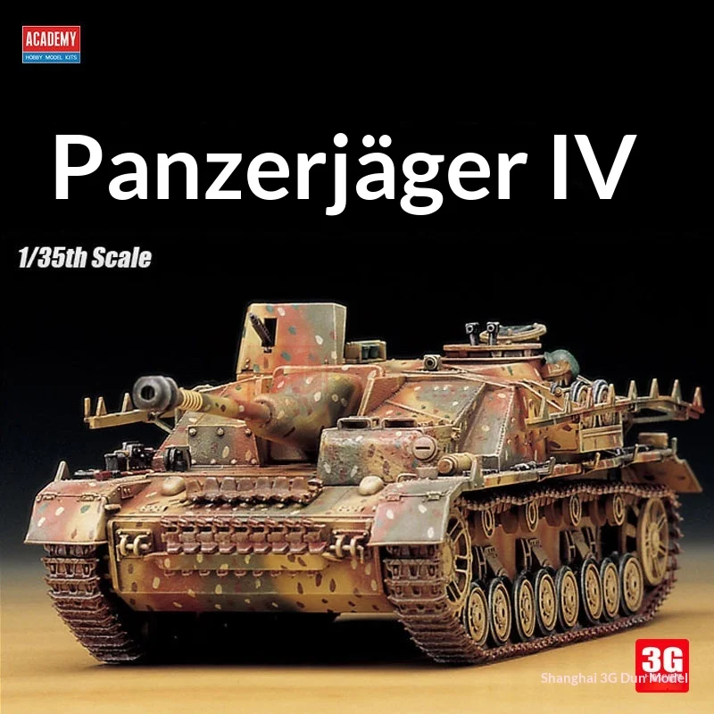 

Academy Panzer IV Tank Destroyer 3G Model 1/35 Scale Assembly Military Armor Model Kit Official Model Number 13235