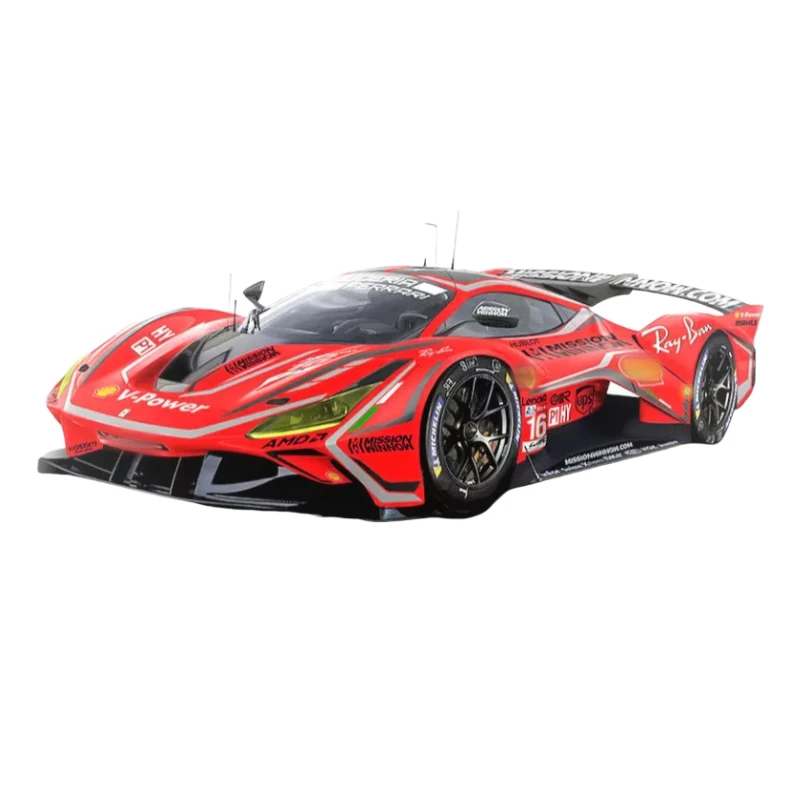 

1/10 Ferari SF90 Lexan Body W/Rear Wing and Light Bucket for On Road car Chassis 257mm Tamiya tt02 tt01 kyosho yokomo hsp mst