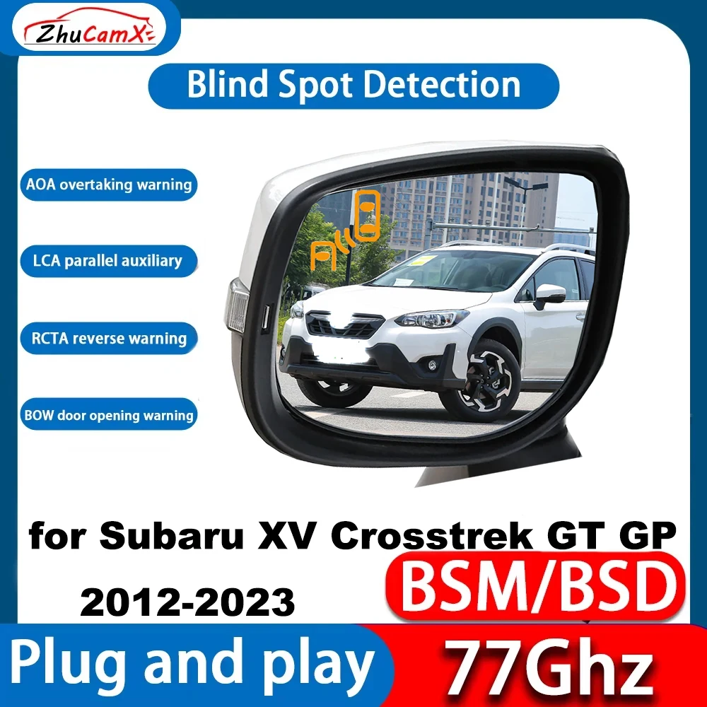 for Subaru XV Crosstrek GT GP 2012-2023 OEM Blind Spot Detect Detection Monitoring BSM BSD System 77Ghz Millimeter Wave Radar