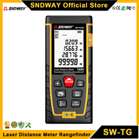 SNDWAY Laser Distance Meter Mini Rangefinder SW TG50 TG70 TG100 TG120 Digital Laser Trena Range Finder 50M 70M 100M 120M
