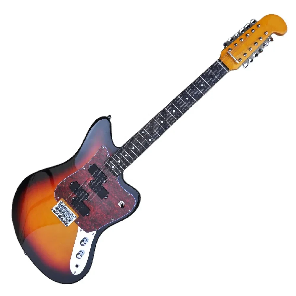 

Flyoung 12 Strings Electric Guitar Musical Instrument Cheap Price Guitar