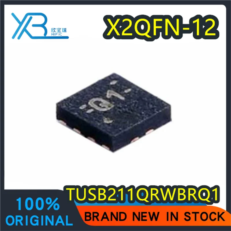 

(5/50 pieces) TUSB211QRWBRQ1 SMD X2QFN12 Code Q1 USB2.0 New Original High Speed ​​Signal Conditioner SMD X2QFN12 Spot