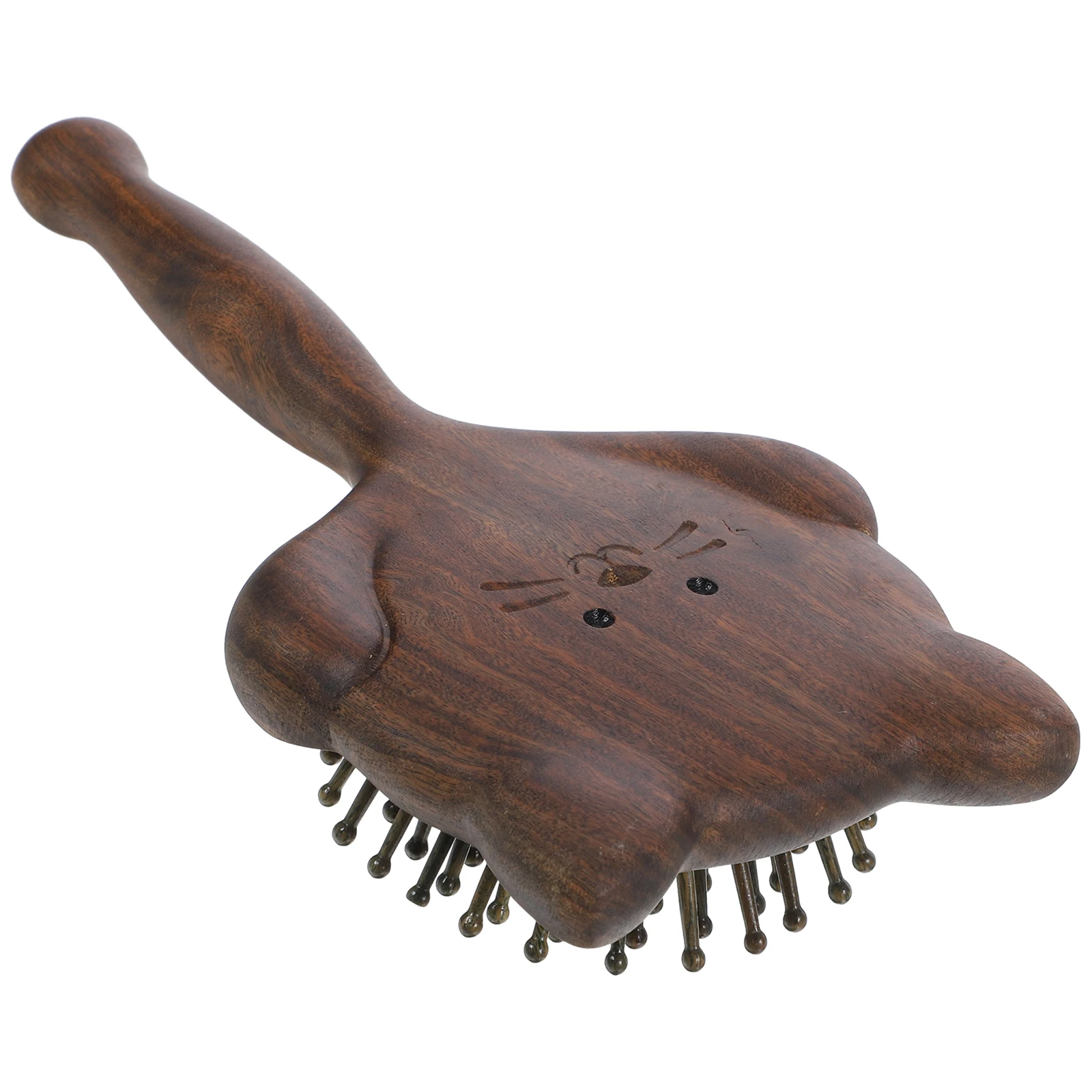 مشط تدليك وسادة هوائية، مشط شعر خشبي، فرشاة تصفيف لفك تشابك الشعر للنساء، جميع أنواع الشعر، تدليك فروة الرأس، الاستاتيكيه #1