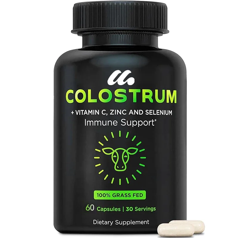 

Colostrum supplement - containing 30% immunoglobulin - immune health, intestinal health -60 capsules