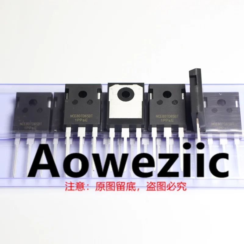 Aoweziic 2023+  100% new imported original  NCE80TD65BT   80TD65   TO-247   IGBT Single Pipe 80A 650V